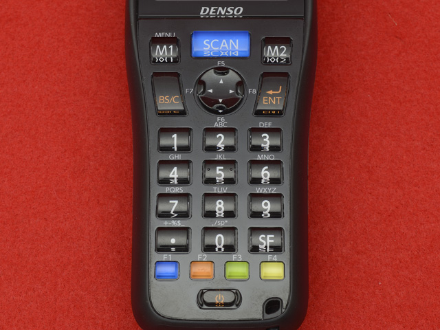 世界の kiki 優良中古 DENSO Bluetooth 超小型 軽量ハンディ ターミナル BHT-1505BB BK