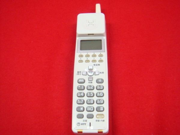 年中最低価格 Ω保証有 ZK2 6261) BX2-CCLTEL-(1)(W) NTT BX2 カールコードレス電話機 中古ビジネスホン 領収  ビジネスフォン