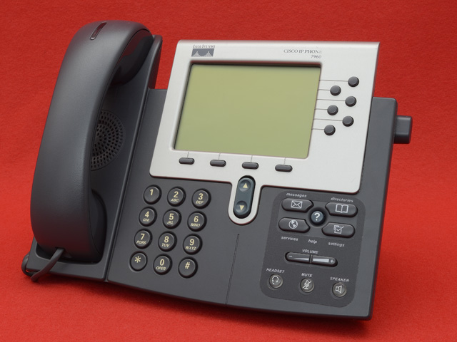 Cisco 7960G｜テルワールド（SIP/IP 中古美品ビジネスフォン販売店）