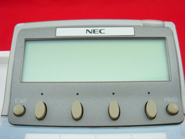 業務用 電話機 本体  BK NEC Aspire  Dterm85 16ボタンカナ表示付TEL ビジネスホン   お得セット 中古 DTR-16D-1D