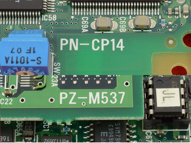 NEC PN-CP14 Processor Card 