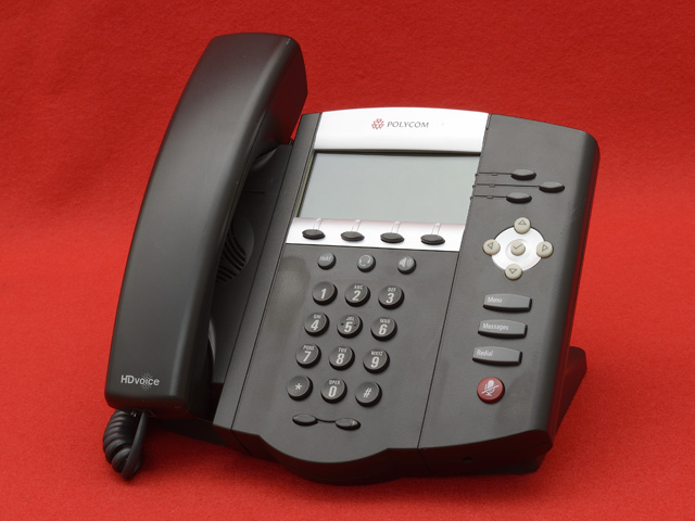 Polycom SoundPoint IP450｜テルワールド（SIP/IP 中古美品ビジネスフォン販売店）
