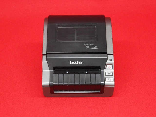 白 フリル付 ブラザー QL-1050◇ピータッチ ラベルプリンター◇P-touch