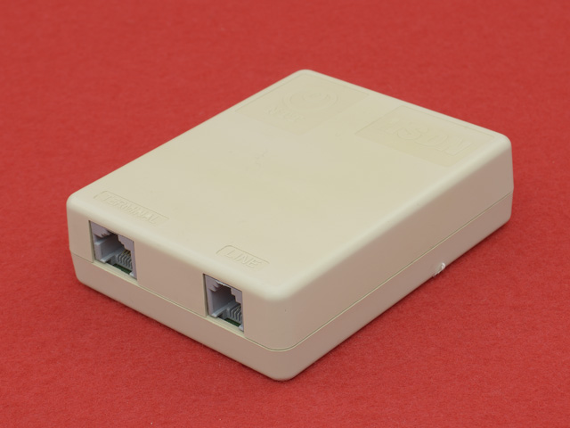 □aiwa/アイワ□DSU内蔵 面映ゆかっ ISDNターミナルアダプタ □TM-ED1283 