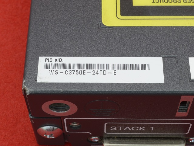 WS-C3750E-24TD-E｜Ciscoワールド（Ciscoルーター専門店）